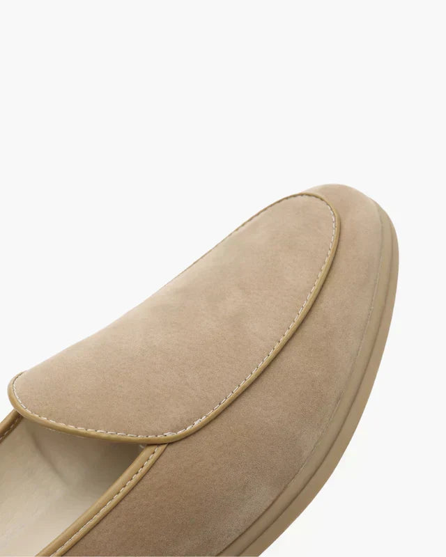 Stirling Suede Loafers – Mocha | Asterley Court