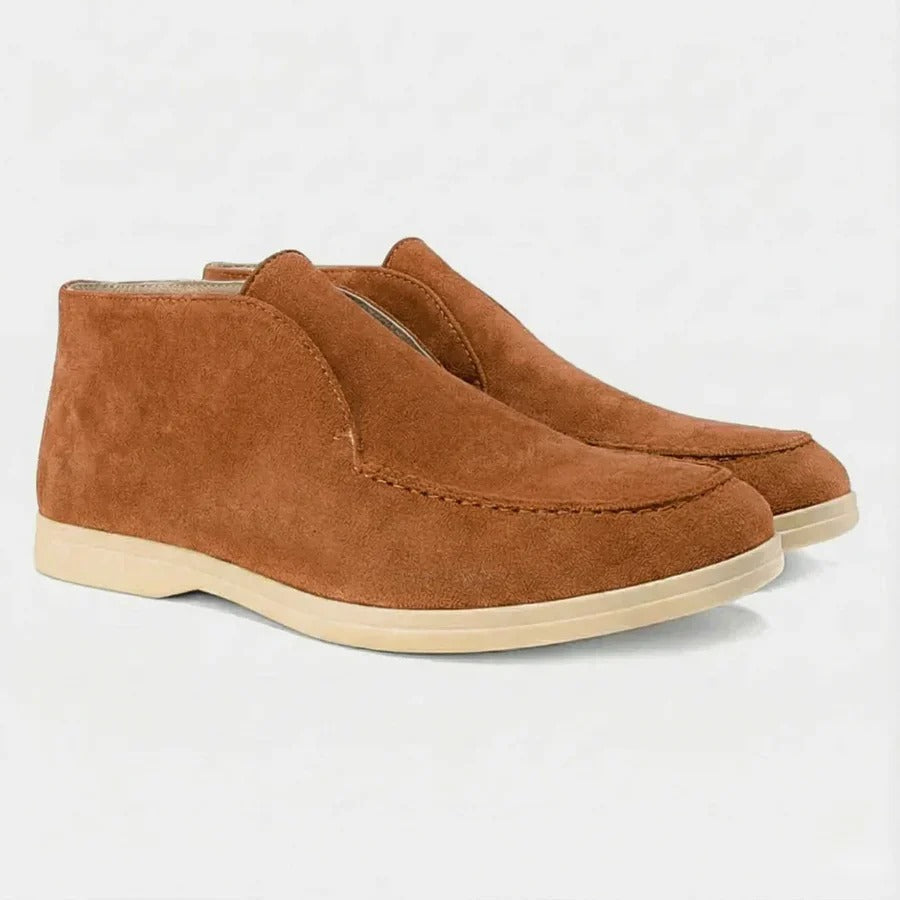 Mariner Suede Loafers – Brown | Asterley Court